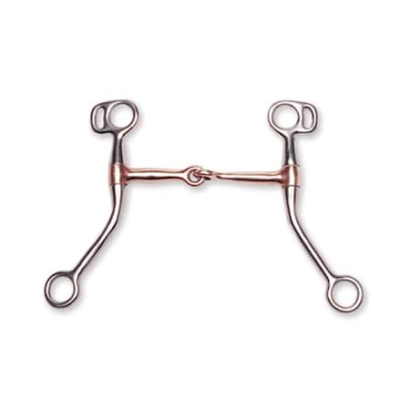 Jacks Imports Copper Mouth Training Snaffle Bit 10455